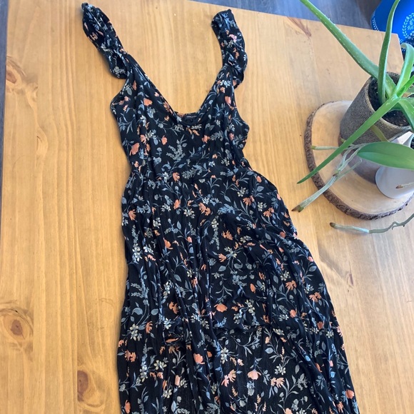 ✨adorable floral romper maxi✨ - Picture 2 of 4